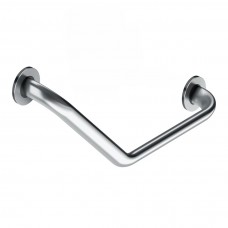 KWS 'ERGO' E300 82.8202 Angled Grab Rail (135 Degrees) With Rossettes