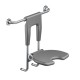 KWS 'ERGO' E300 82.8250 Suspended Seat With Wall Support KWS 'ERGO' E300 82.8250 Suspended Seat With Wall Support