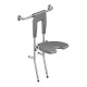 KWS 'ERGO' E300 82.8250 Suspended Seat With Wall & Floor Support KWS 'ERGO' E300 82.8250 Suspended Seat With Wall & Floor Support