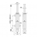 KWS Heavy Duty Foot Operated Door Holder - 200kg KWS Heavy Duty Foot Operated Door Holder - 200kg