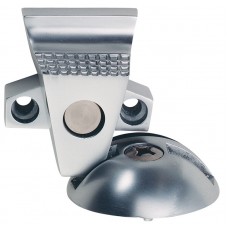 KWS Floor Mounted Door Holder With Buffer - 50kg