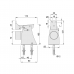 KWS Floor Mounted Door Buffer/Holder - 120kg KWS Floor Mounted Door Buffer/Holder - 120kg