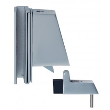 KWS Door Catch With Buffer For Glass Doors 8-10mm - 50kg KWS Door Catch With Buffer For Glass Doors 8-10mm - 50kg