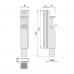 KWS Foot Operated Door Holder For Glass - 40kg KWS Foot Operated Door Holder For Glass - 40kg