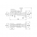 KWS Wall/Post Mounted Gate Catch KWS Wall/Post Mounted Gate Catch