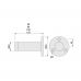 KWS Wall/Skirting Mounted Projection Door Stop / Buffer KWS Wall/Skirting Mounted Projection Door Stop / Buffer