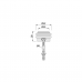KWS Wall Or Floor Mounted Door Stop / Buffer - 42mm Diameter KWS Wall Or Floor Mounted Door Stop / Buffer - 42mm Diameter