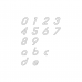 KWS 150mm House Number Italics KWS 150mm House Number Italics