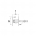 KWS Handrail Support Bracket - Projection: 40 / 55 / 75 or 100mm KWS Handrail Support Bracket - Projection: 40 / 55 / 75 or 100mm