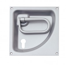 KWS Flush Ring Handle - 170mm x 170mm With Keyway