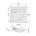 KWS Recessed Handle Without Keyway KWS Recessed Handle Without Keyway
