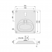 KWS Flush Ring Handle