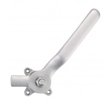 KWS Cast Iron Locking Handle with angled strike plate KWS Cast Iron Locking Handle with angled strike plate