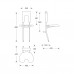 KWS 'ERGO' E300 82.8250 Suspended Seat With Wall & Floor Support KWS 'ERGO' E300 82.8250 Suspended Seat With Wall & Floor Support