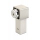 KWS Square Modular Straight End Support - 2 Part Inline -30mm- Concealed Fix