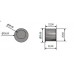 D&E APC WC SLIDING HOOK LOCK 50MM B/S - INCL. TURN & RELEASE SET - SSS