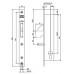 NEMEF 9690 Series HD Narrow Style Pivoting Hook Lock With Security Pin For Narrow Stile Do NEMEF 9690 Series HD Narrow Style Pivoting Hook Lock With Security Pin For Narrow Stile Do