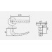 D&E APC 2039 LEVER ON R/ROSE - INCL. PZ ESC - SSS D&E APC 2039 LEVER ON R/ROSE - INCL. PZ ESC - SSS