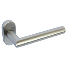 D&E APC 'MITRED' LEVER ON OVAL ROSE - INCL. PZ ESC - SSS D&E APC 'MITRED' LEVER ON OVAL ROSE - INCL. PZ ESC - SSS