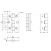 D&E APC BUTT HINGE NO.85 - 63MM x 47MM x 2MM - 25KG - SSS D&E APC BUTT HINGE NO.85 - 63MM x 47MM x 2MM - 25KG - SSS