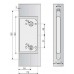 ARLU Magnetic lock cases - 50mm B/S - MCP