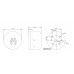 D&E GEMINY - WINDOW STOPPER 59MM - SCP D&E GEMINY - WINDOW STOPPER 59MM - SCP