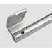 Drop Down Barrel Bolt With Security Lip For Garage Doors & Gates - For screw fix or welding on