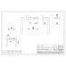 D&E GATE LOCK HANDLES WITH SCREW - 25-38MM THICK - BK