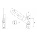 D&E Res-Lok Concealed Fix Window Restrictor - LH or RH - Natural Finish D&E Res-Lok Concealed Fix Window Restrictor - LH or RH - Natural Finish