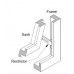 D&E Concealed Fix Window Restrictor - Long arm - LH or RH - Natural Finish D&E Concealed Fix Window Restrictor - Long arm - LH or RH - Natural Finish