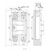 ARLU Invisible / Concealed NEO 3D Adjustable Hinge - L7